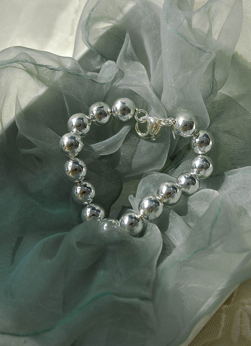 SILVER BEAD 10mm