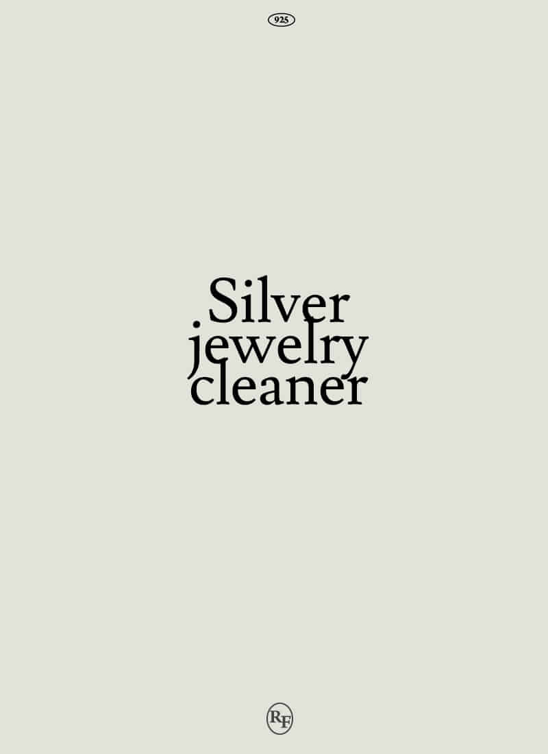 SILVER CLEANER