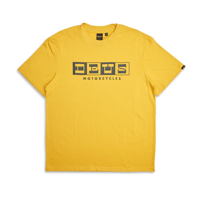 [데우스] DEUS EX MACHINA Overturn Tee Mimosa Gold