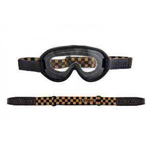 [에텐] Ethen Scrambler goggle10 Check Black / Gold