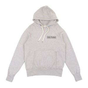 [엘솔리타리오] El Solitario Reflective Grey Hoodie