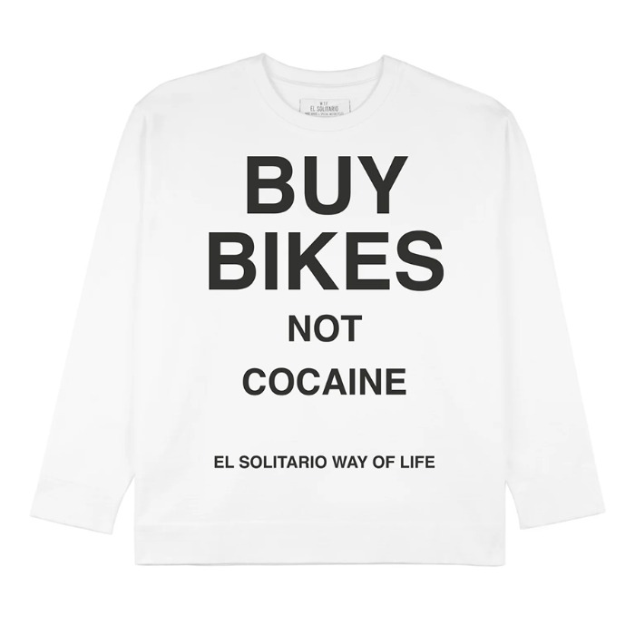 [엘솔리타리오] El Solitario Way of Life White Double Knit Jersey