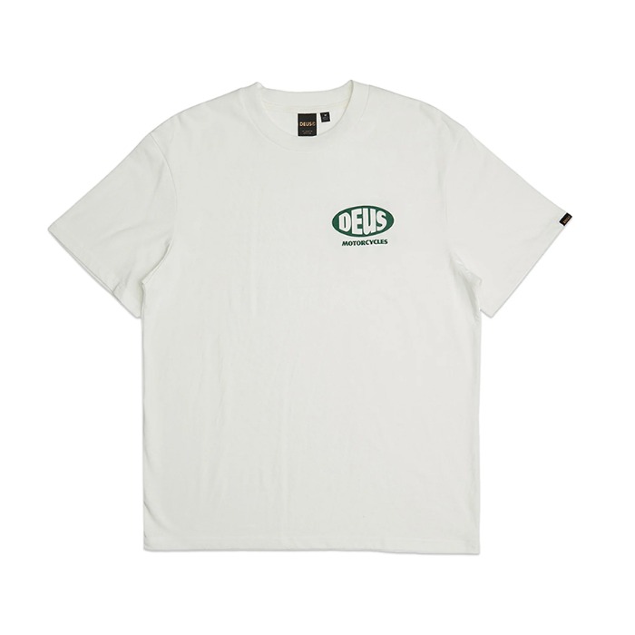 [데우스] DEUS EX MACHINA Bellwhether Tee Vintage White