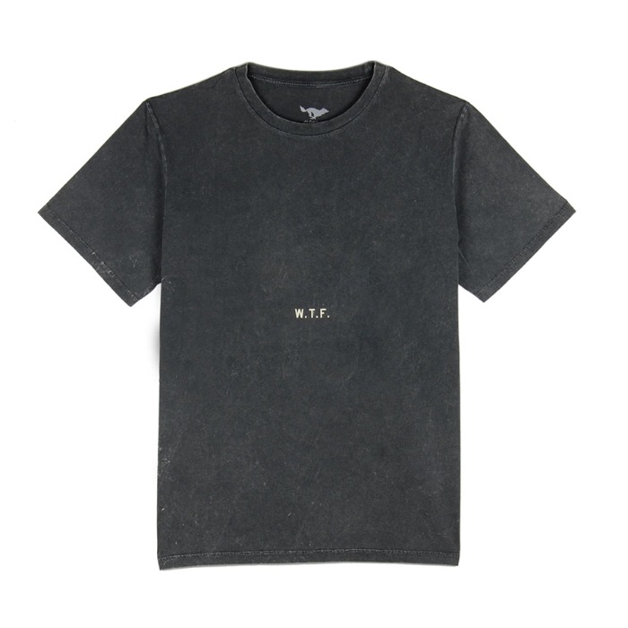 [엘솔리타리오] El Solitario K.I.S.S. Faded Black T-Shirt