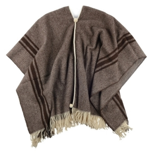 [엘솔리타리오] El SolitarioTraditional Poncho Brown stripe