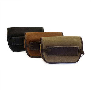 [유닛개러지] Unit GarageSahara Handlebar Bag Leather split핸들바 백