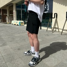 (1+1) 데일리 아이스 카고 조거&amp;하프팬츠