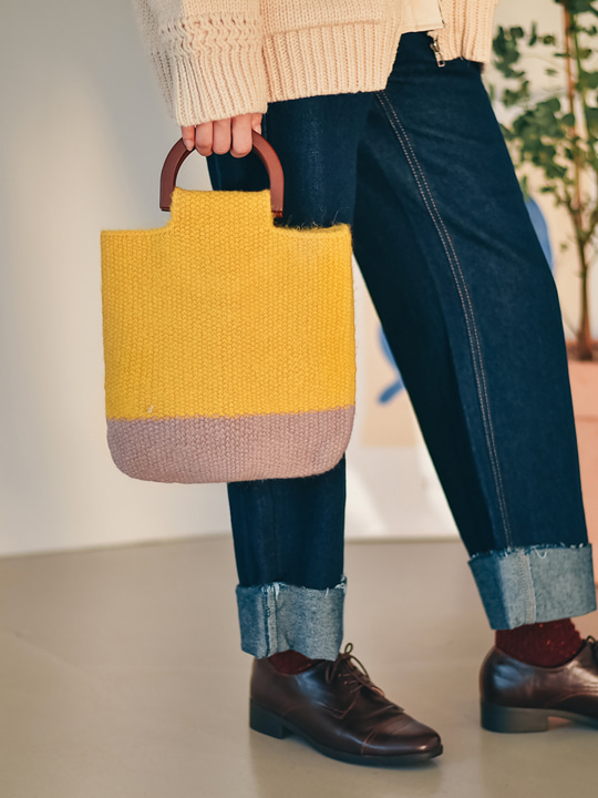 Woodie Knit Tote Bag