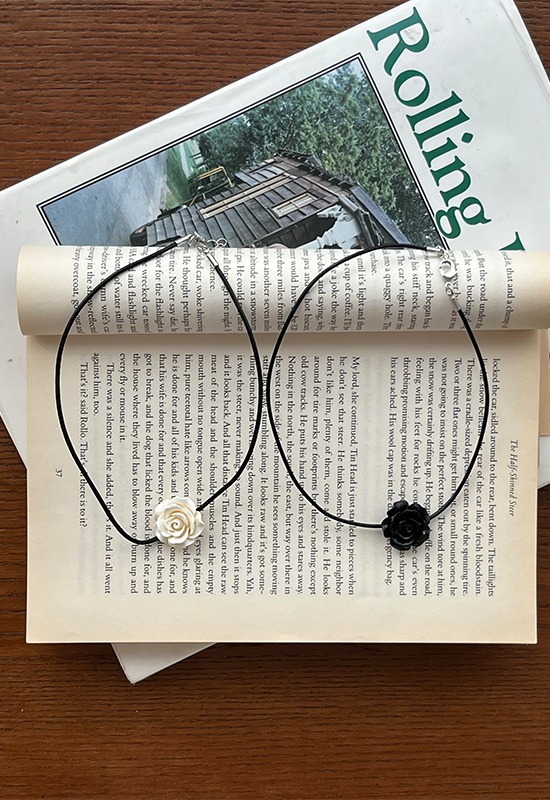 루지 로즈 necklace (2color)