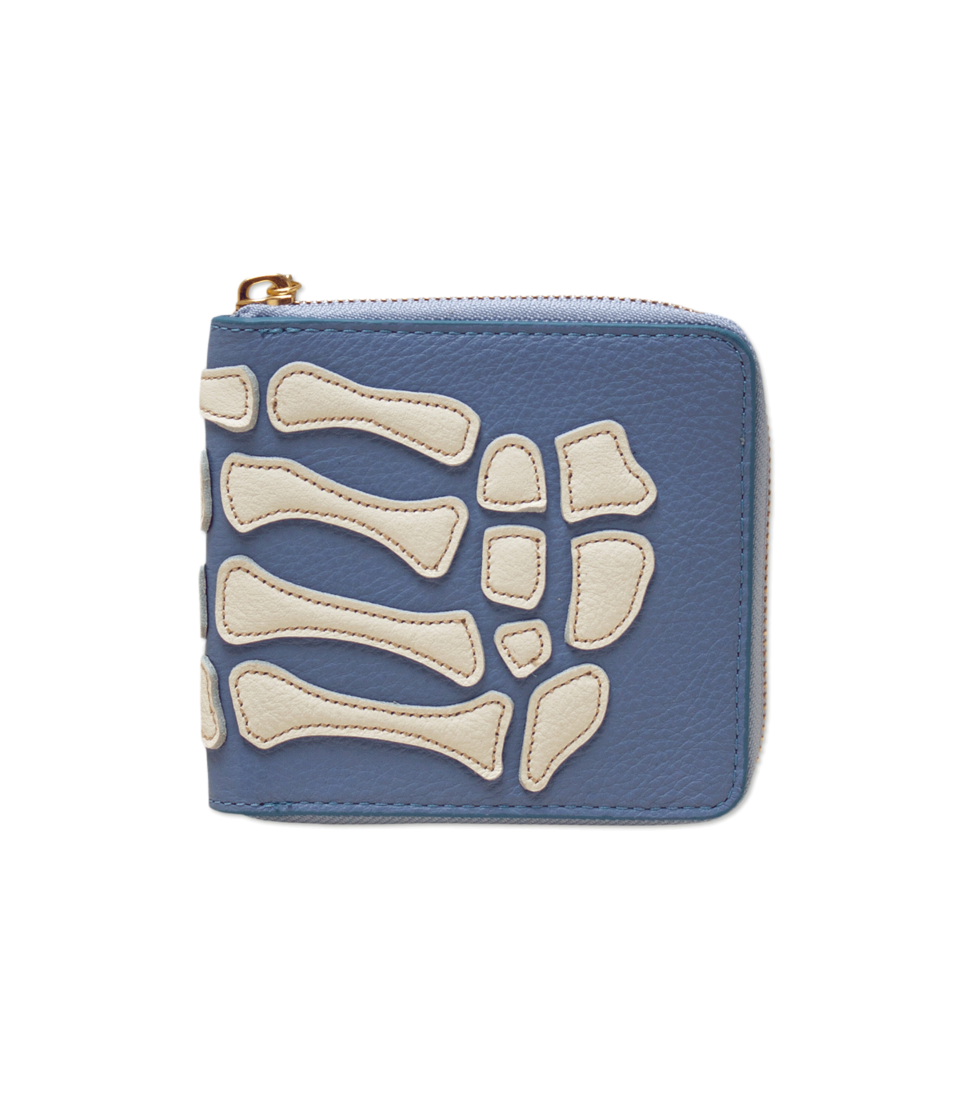 KAPITAL BONEレザー こつこつウォレット 財布 骨 新品」KAPITAL BONE WALLET レザーウォレット 財布骨