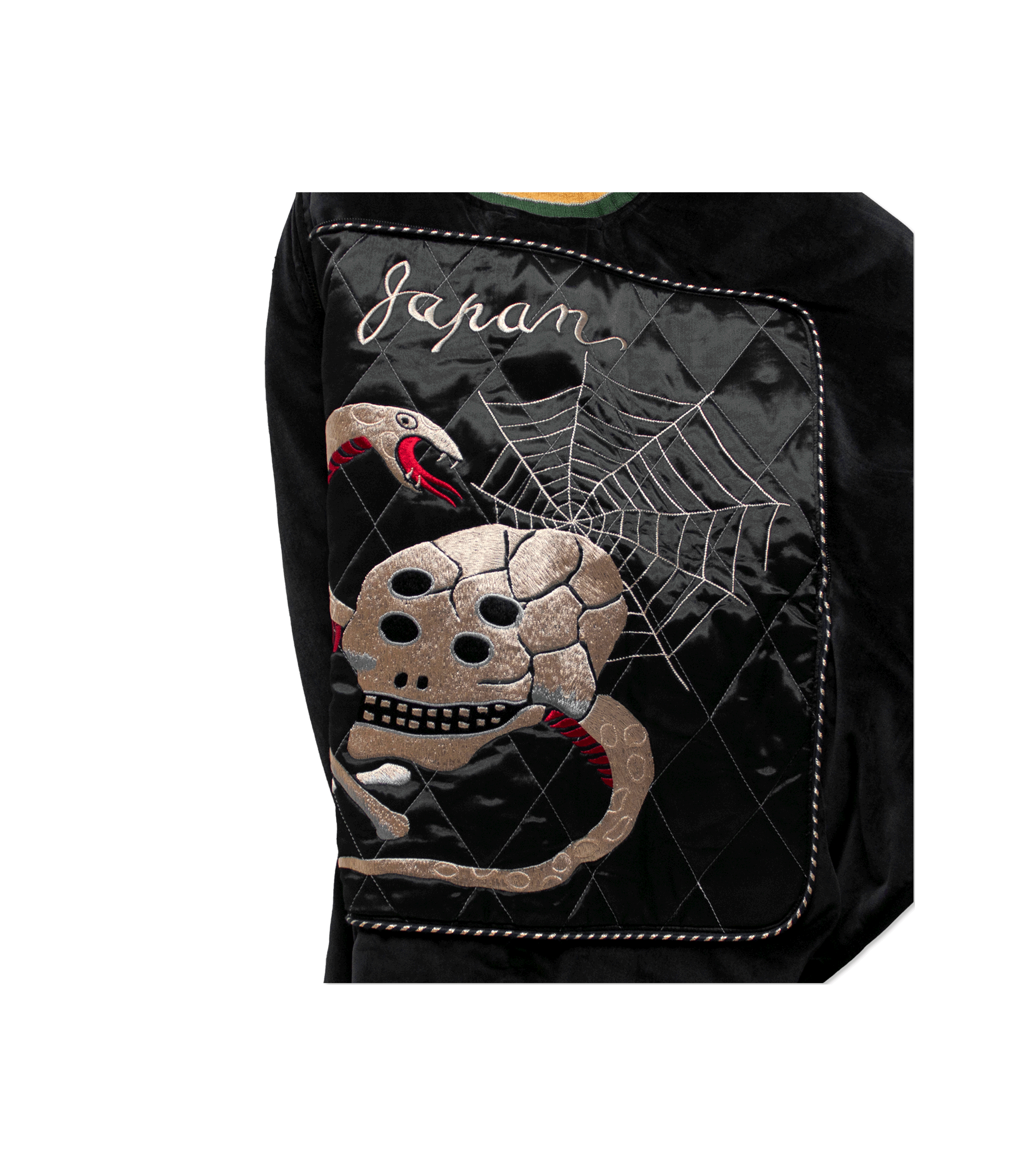 KAPITAL] VELVETEEN SHAM BOMBER JKT (RAINSKULL&SNAKE) 