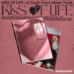 키스 오브 라이프 (KISS OF LIFE) / 싱글 1집 Midas Touch 포토북 (포카증정/미개봉)
