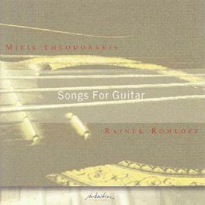 [중고] Rainer Rohloff / Theodorakis : Songs for Guitars (수입/int33552)