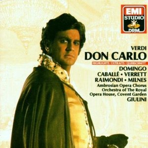 [중고] Placido Domingo / Verdi : Don Carlo (수입/cdm7630892)