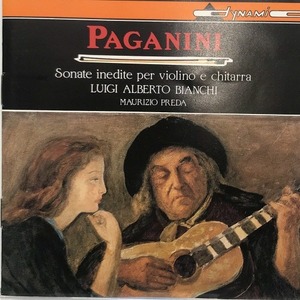 [중고] Luigi Alberto Bianchi / Paganini : Centone Di Sonate For Violin And Guitar No.3 (수입/cds34)