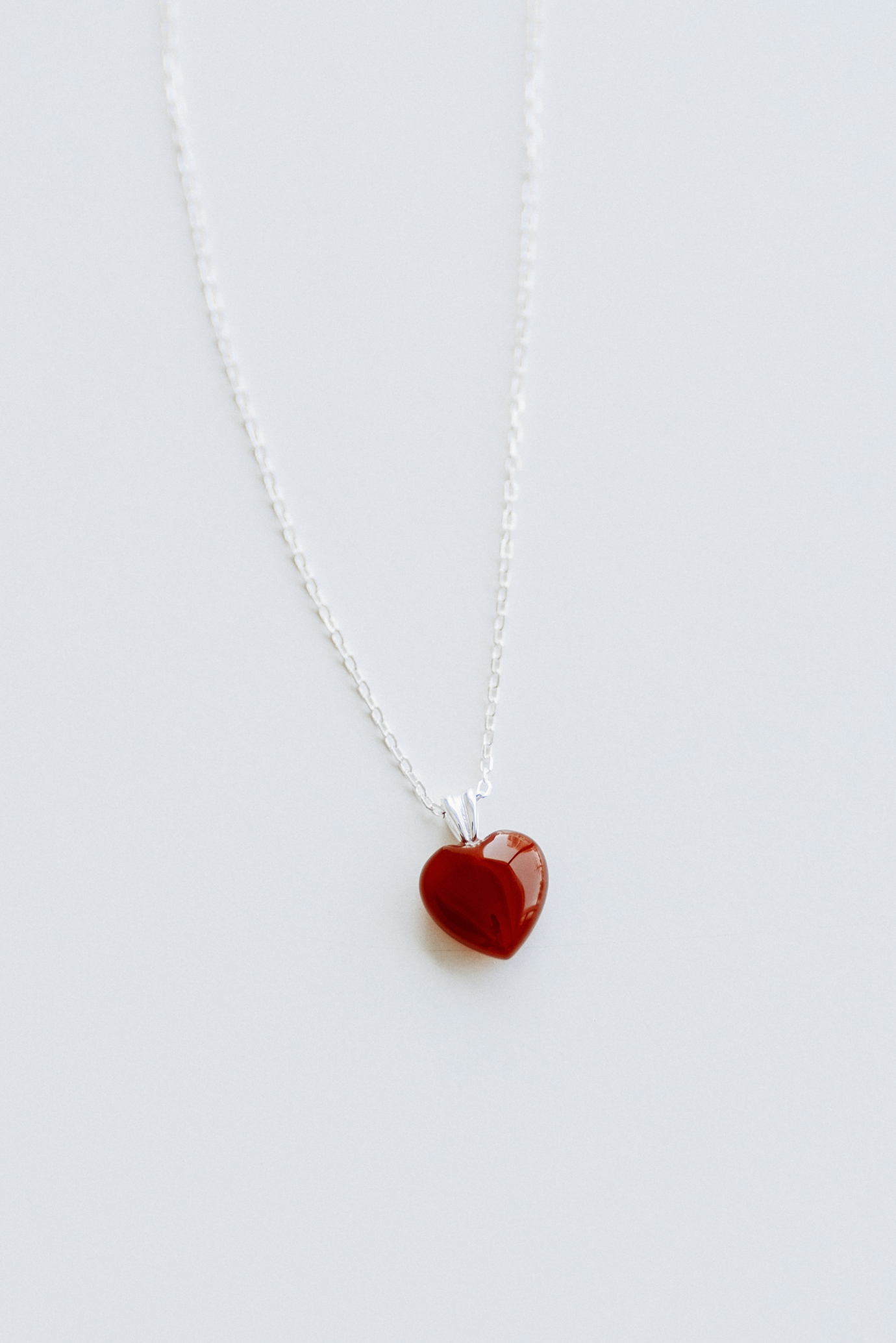 20667_Silver Red Necklace