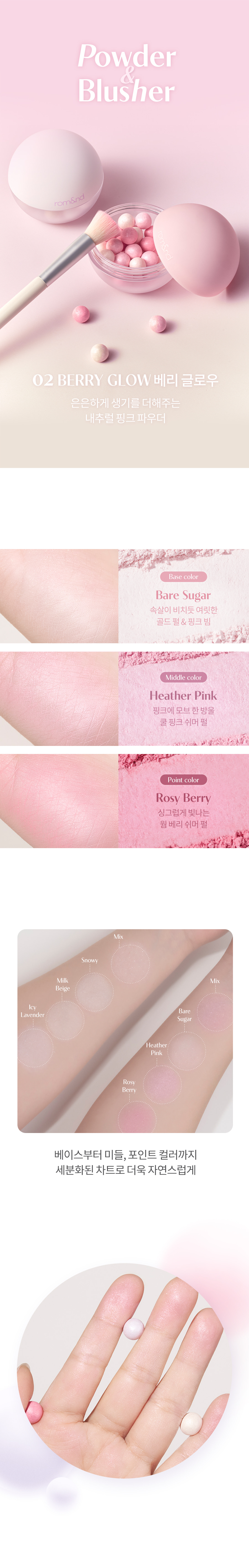 ROM&ND Sheer Bead Powder #Original