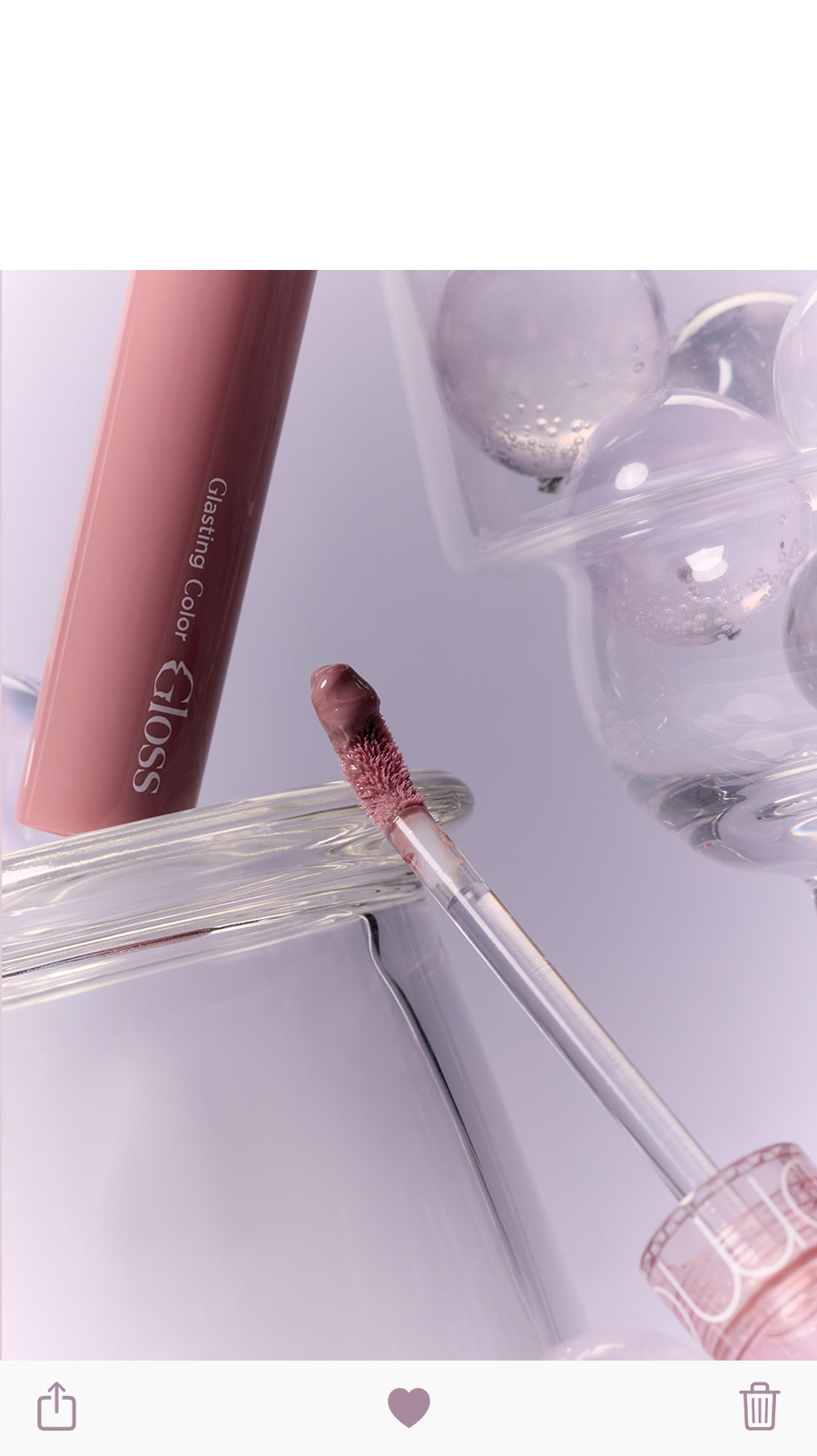 ROM&ND Glasting Color Gloss 14 Muji #Kodeok Made