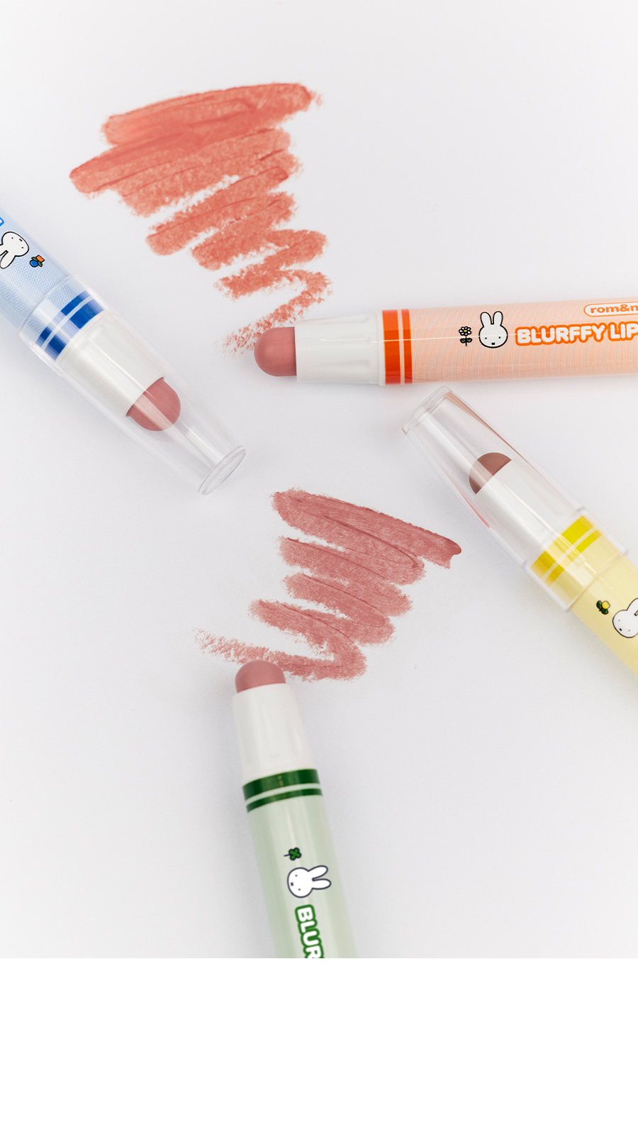 ROM&ND x Miffy Blurfy Lip Crayon