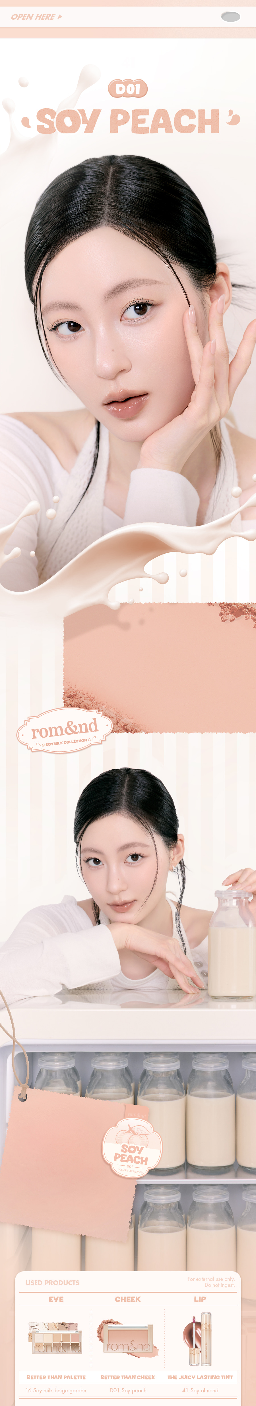 ROM&ND Better Than Cheek (Soymilk Collection)