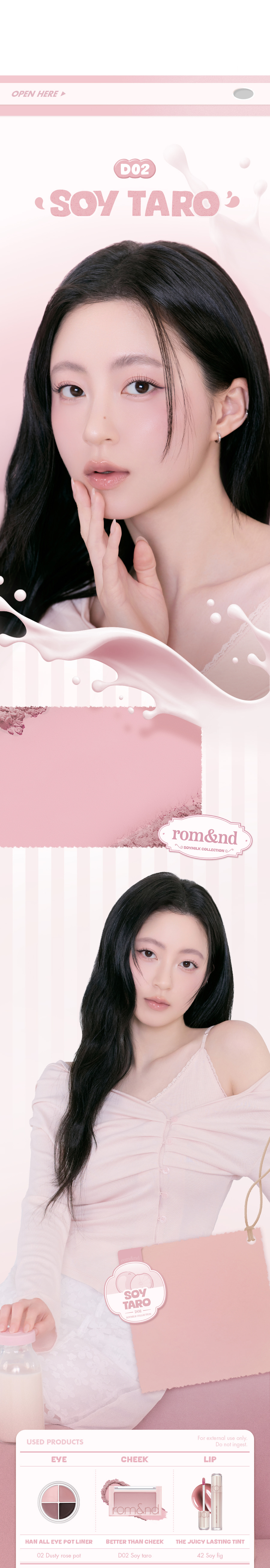 ROM&ND Better Than Cheek (Soymilk Collection)