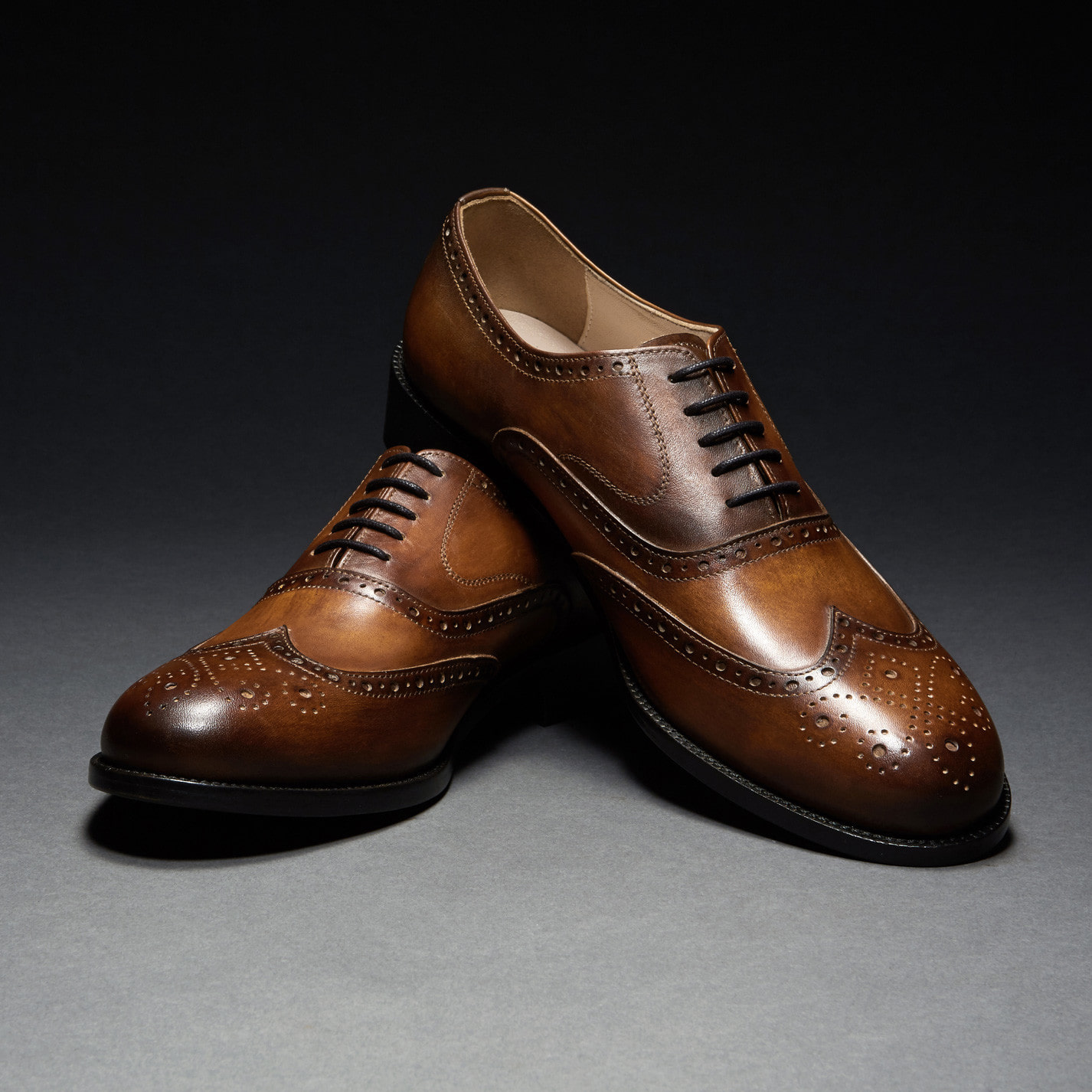 [Custommania X The shuri] PATINA WING TIP OXFORD OFR No.241