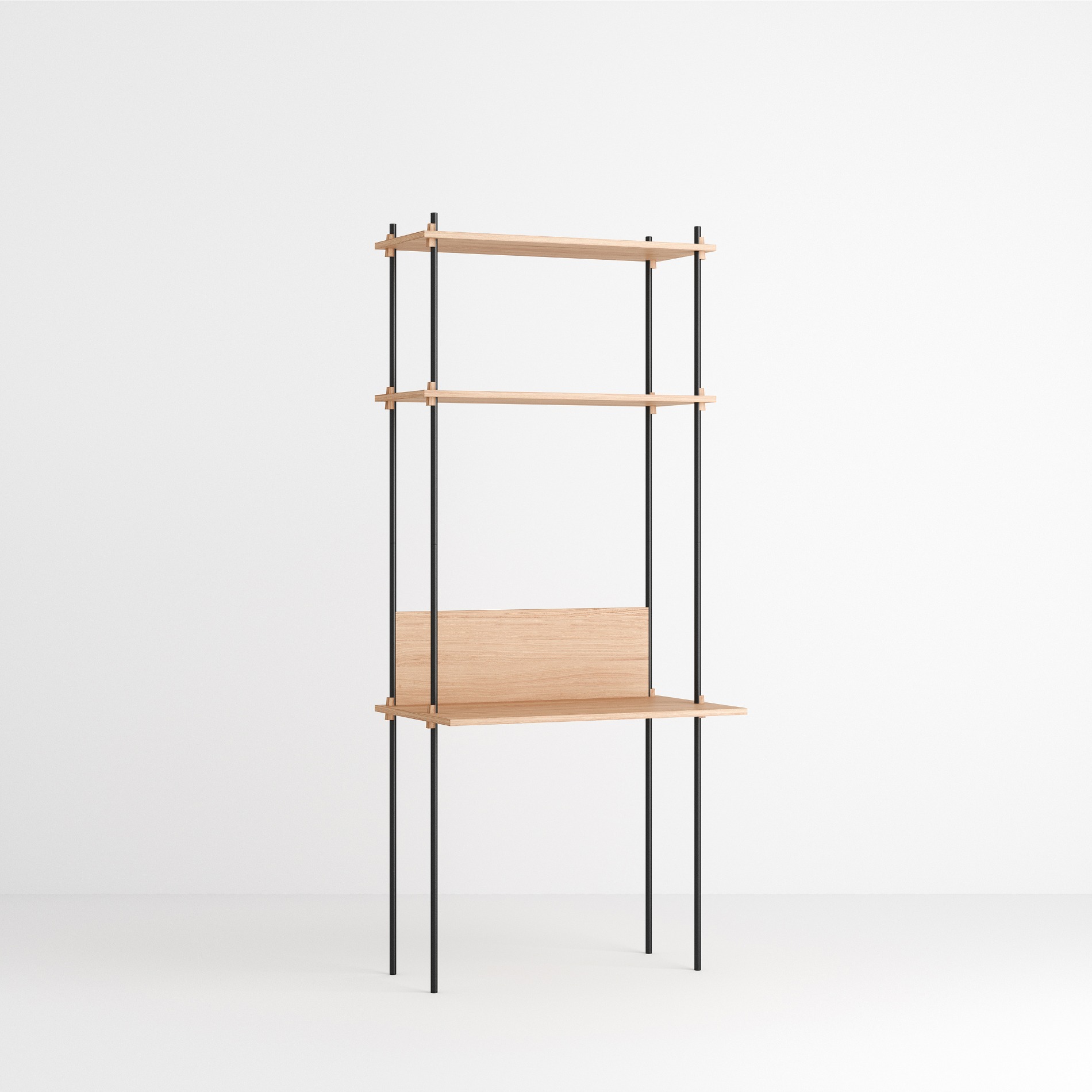 [모에베] Shelving System Set — N°15 — Oak