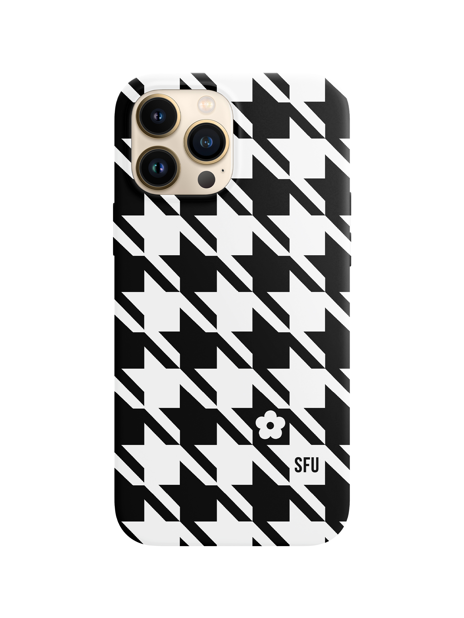 Houndstooth [ Black White ]