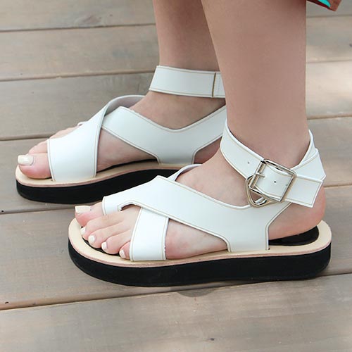 toe loop X sandals (2 colors)