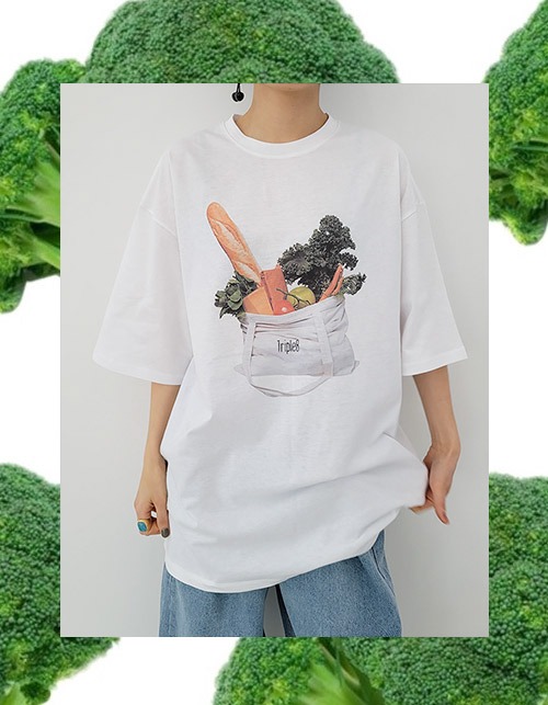 vegetable T (2 colors)