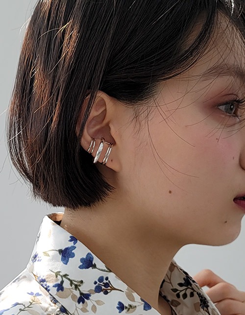 orbit line ear-cuff