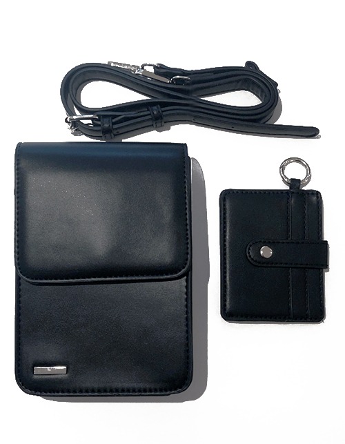 modern black crossbag