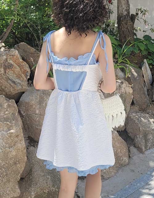 jacquard  backless ops(2colors)