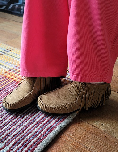 fringe loafer (2 colors)