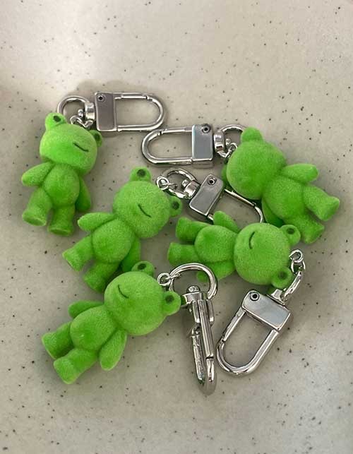 frog keyring