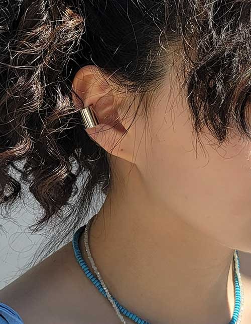 wide ring earcuff (2 colors)