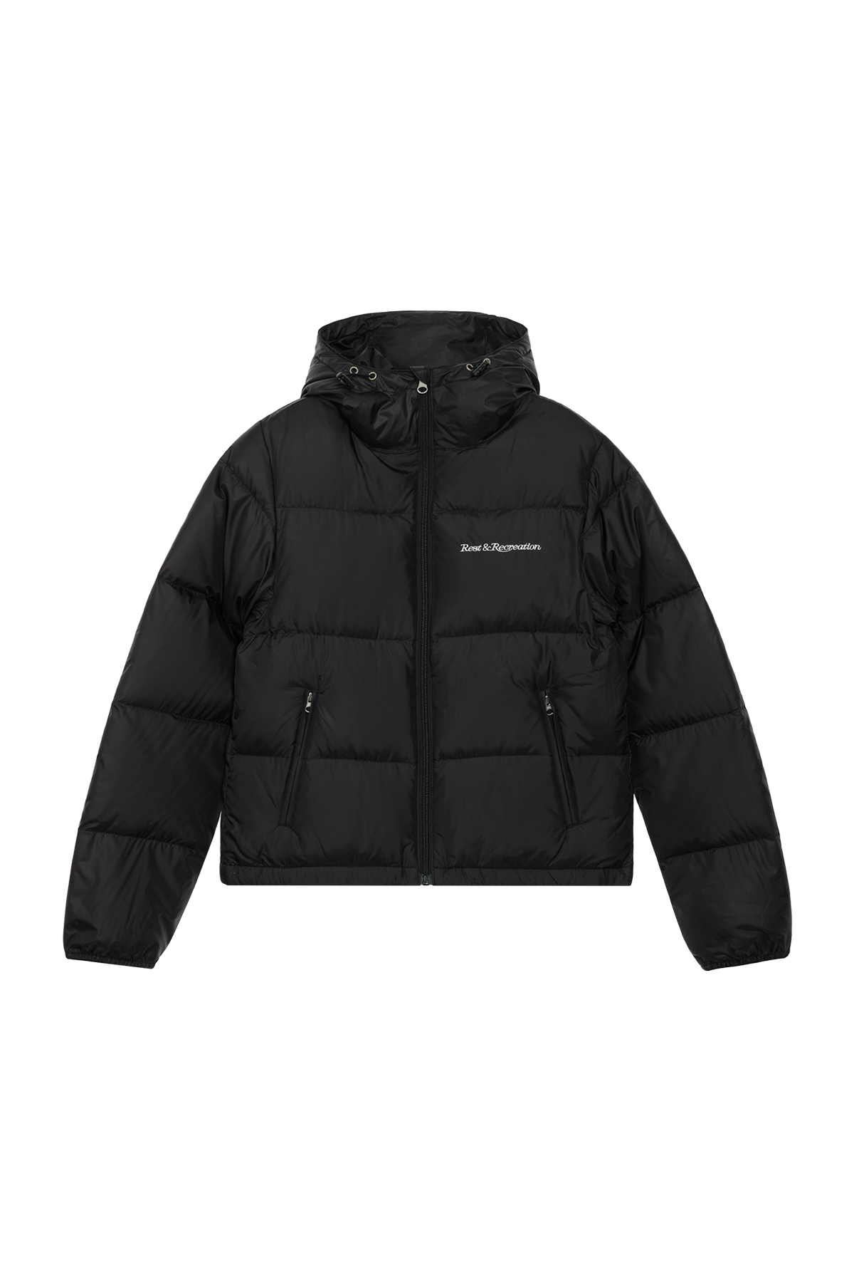 LIGHT DOWN JACKET - BLACK - rest and recreation