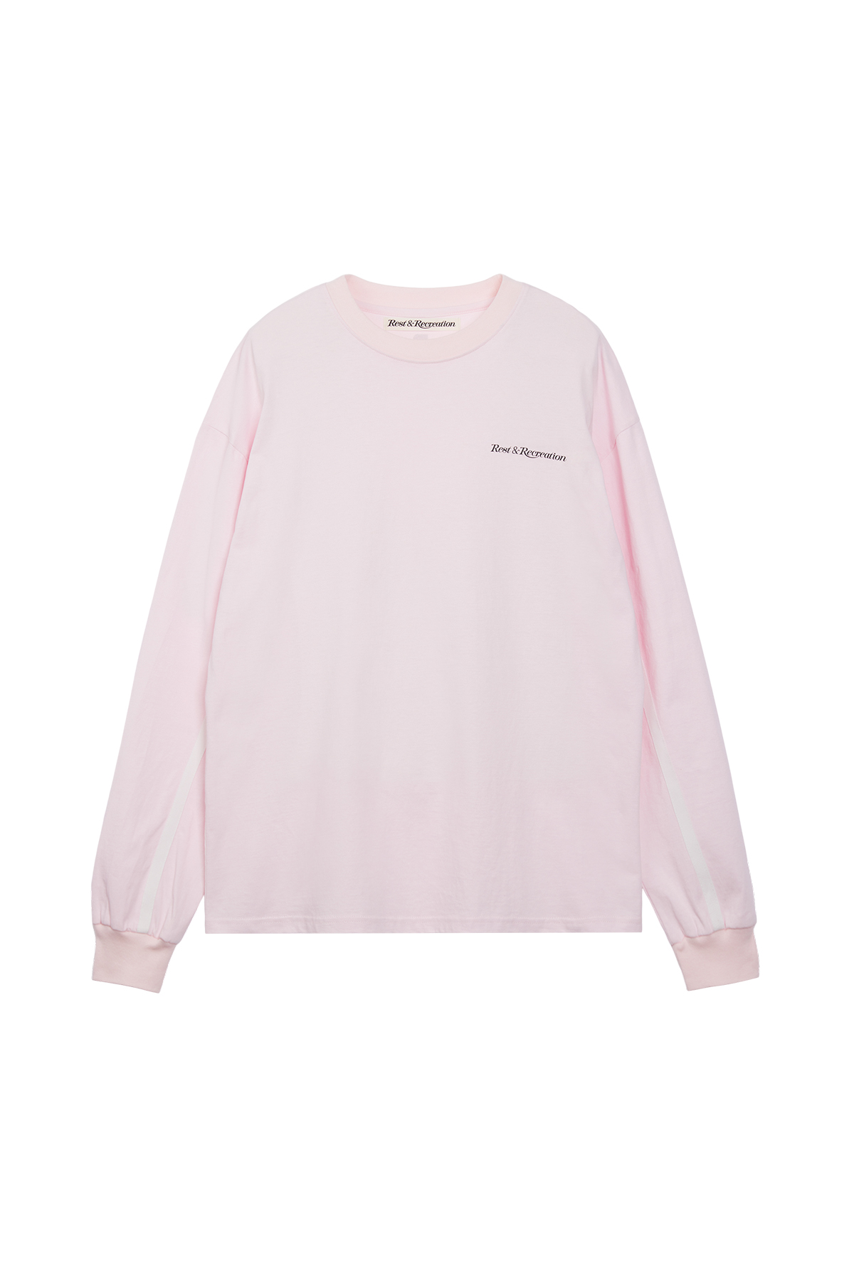 【Rest & Recreation】 TAPE COLORATION LONG SLEEVE /追跡付 TAPE COLORATION LONG SLEEVE - PINK - rest and recreation