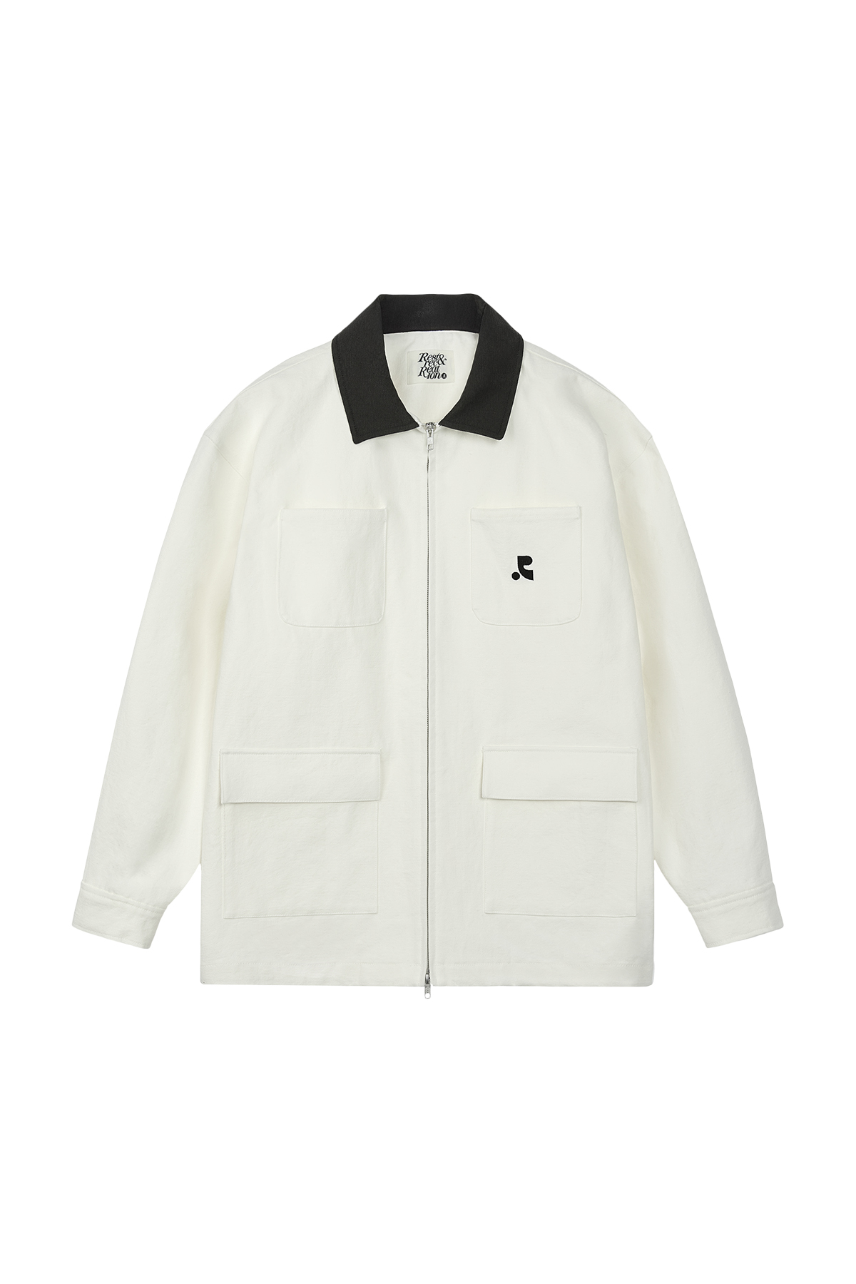 ★韓国人気★Rest & Recreation★COTTON WORK JACKET COTTON WORK JACKET - WHITE - rest and recreation