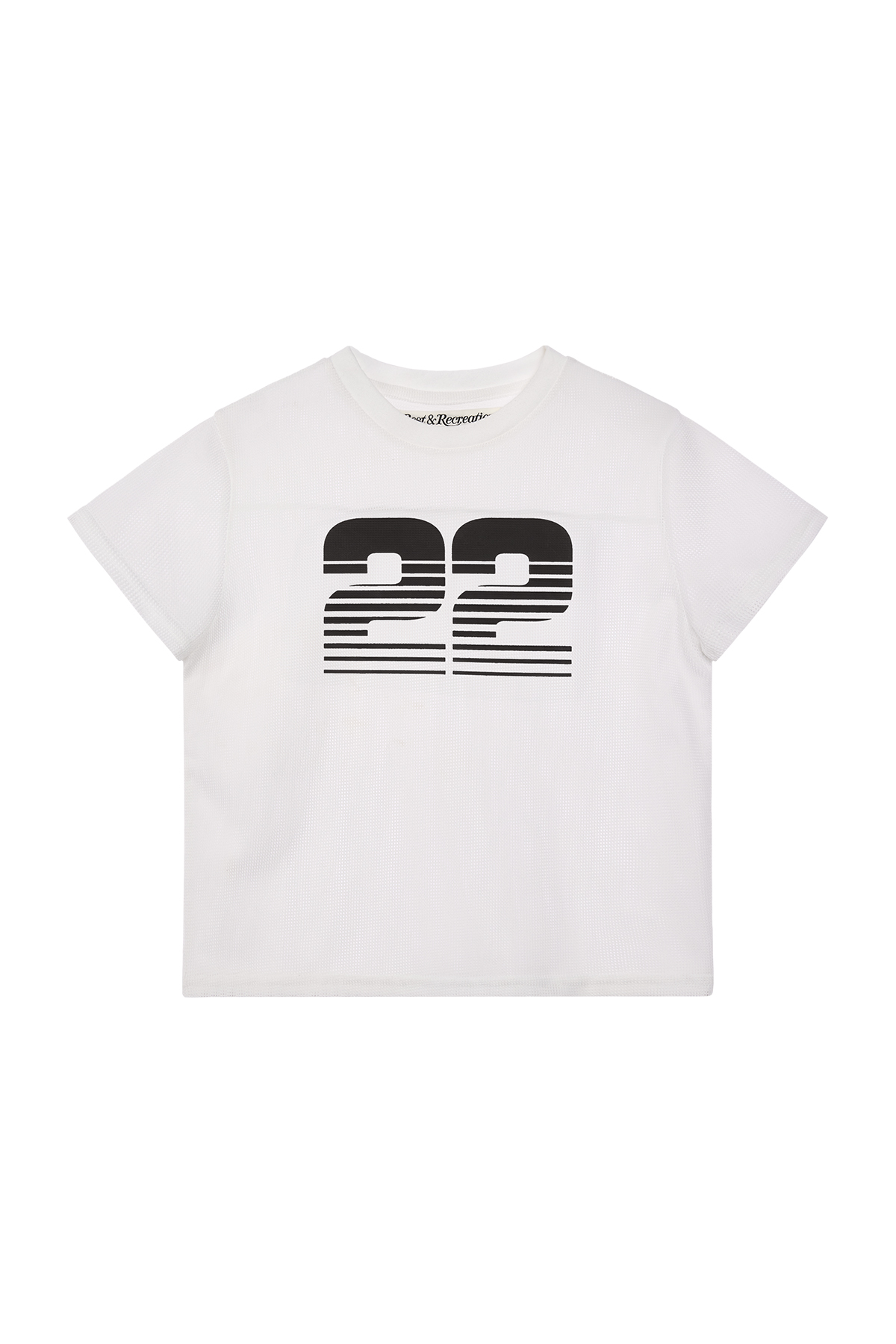 【Rest&Recreation】★22 MESH TOP 22 MESH TOP - WHITE - rest and recreation