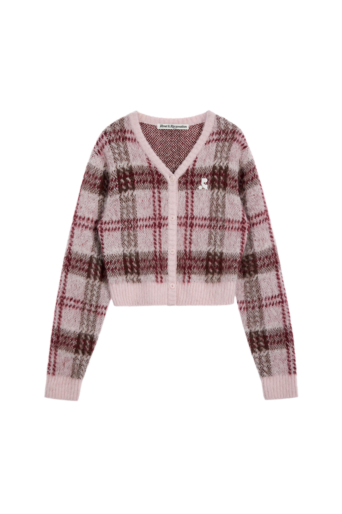 トップス rest&recreation RRlogo jacquard cardigan rest&recreation RRlogo jacquard cardigan