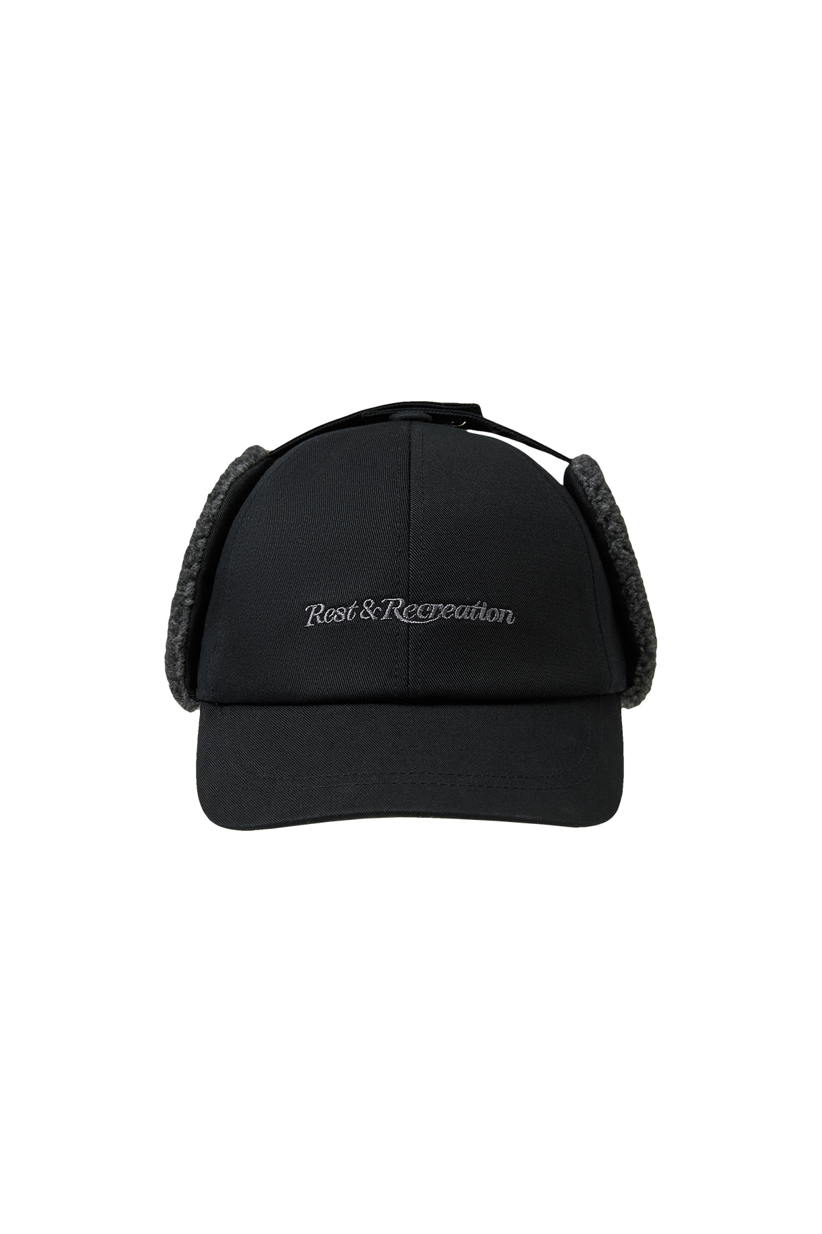 帽子 REST&RECREATION LOGO NYLON CAP - BLACK 帽子 REST&RECREATION LOGO NYLON CAP - BLACK Rest