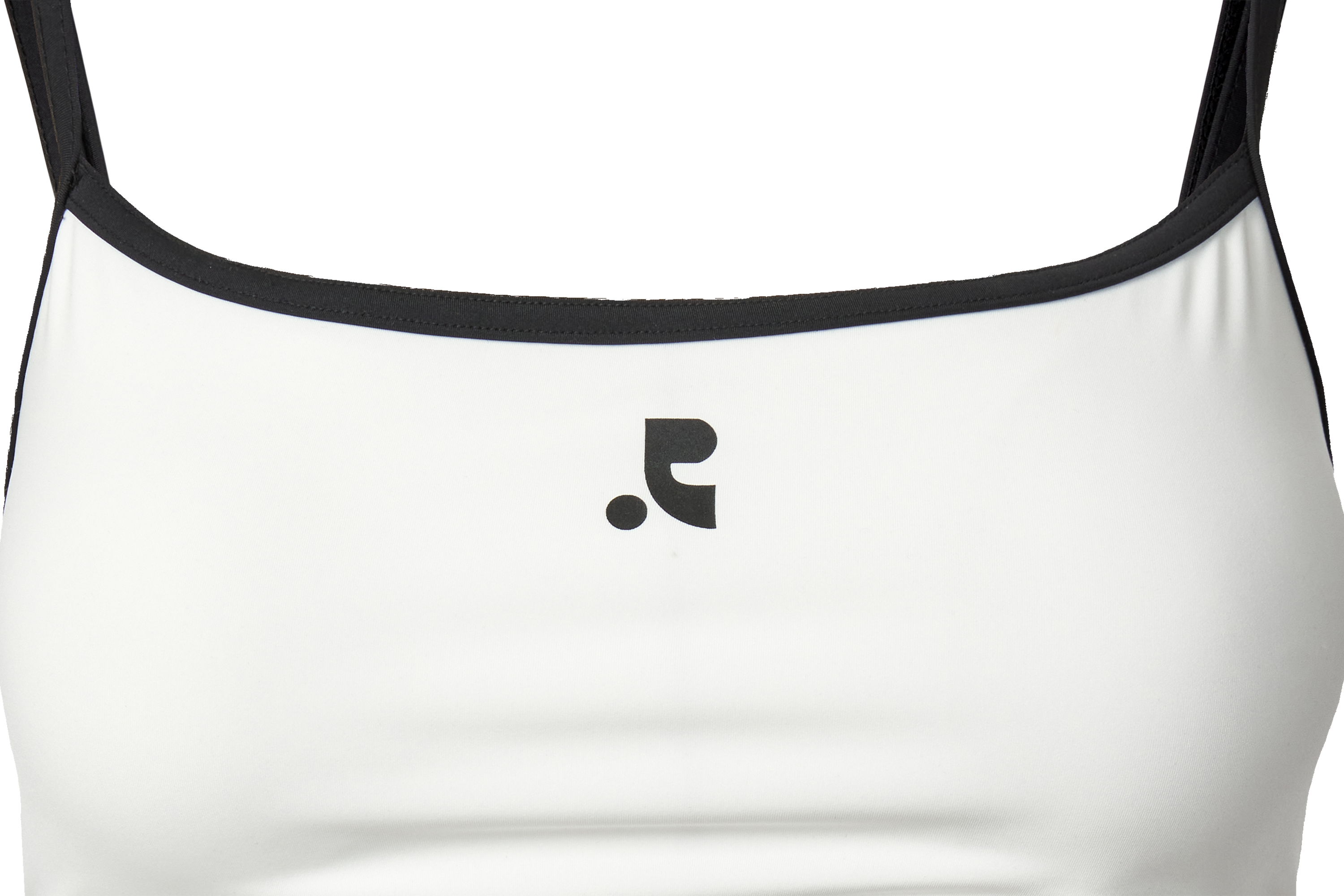 RR LOGO BIKINI - WHITE - rest and recreation