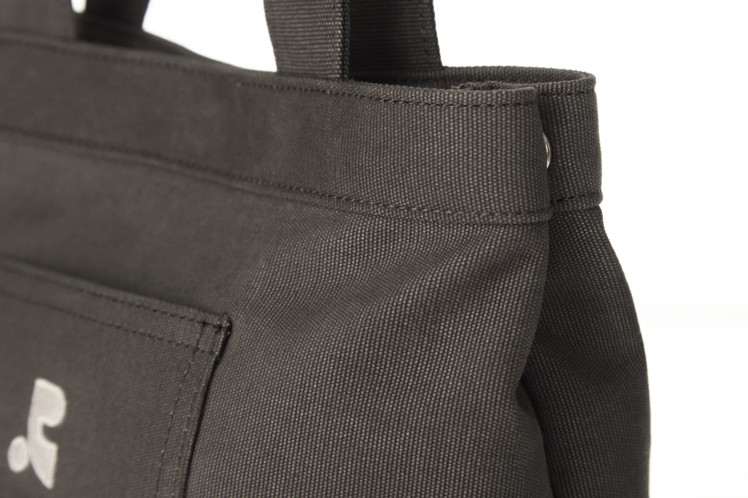 RR WASHED COTTON MINI BAG - CHARCOAL - rest and recreation