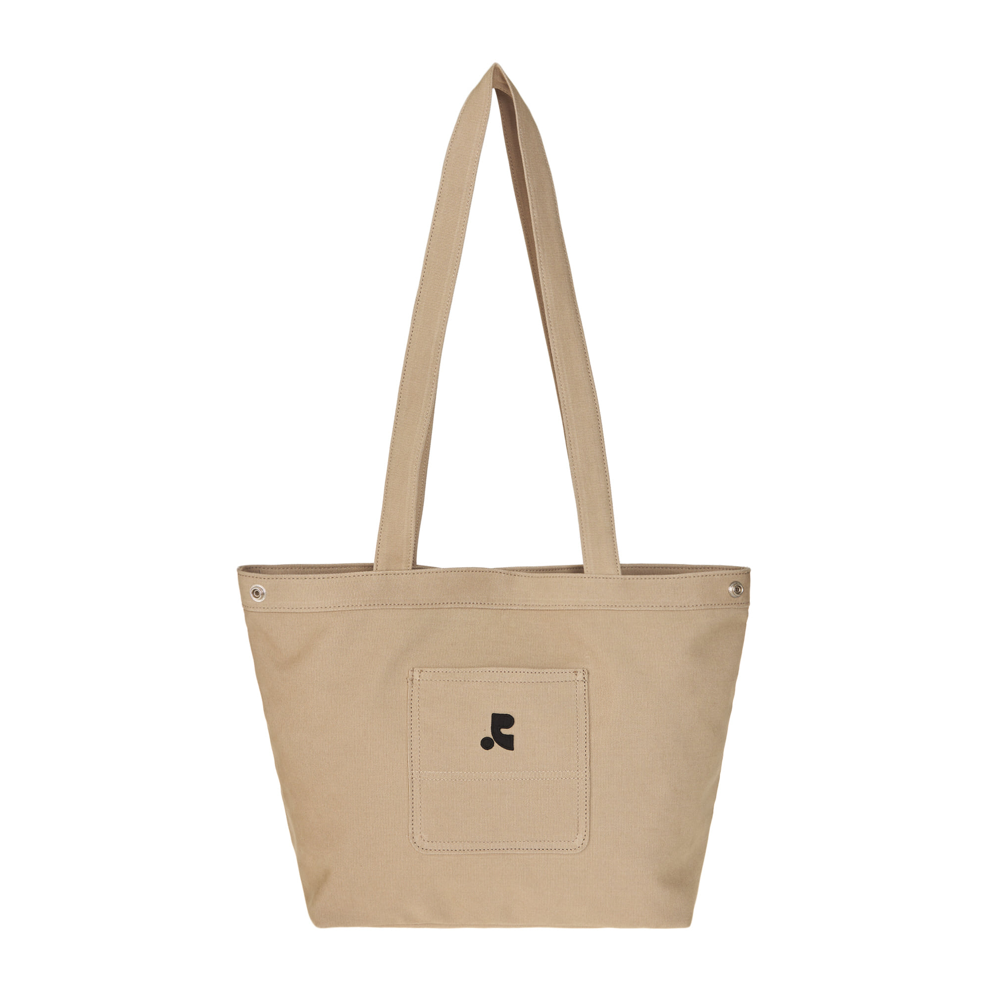 【Rest & Recreation】RR WASHED COTTON SHOULDER BAG RR WASHED COTTON SHOULDER BAG - BEIGE - rest and recreation