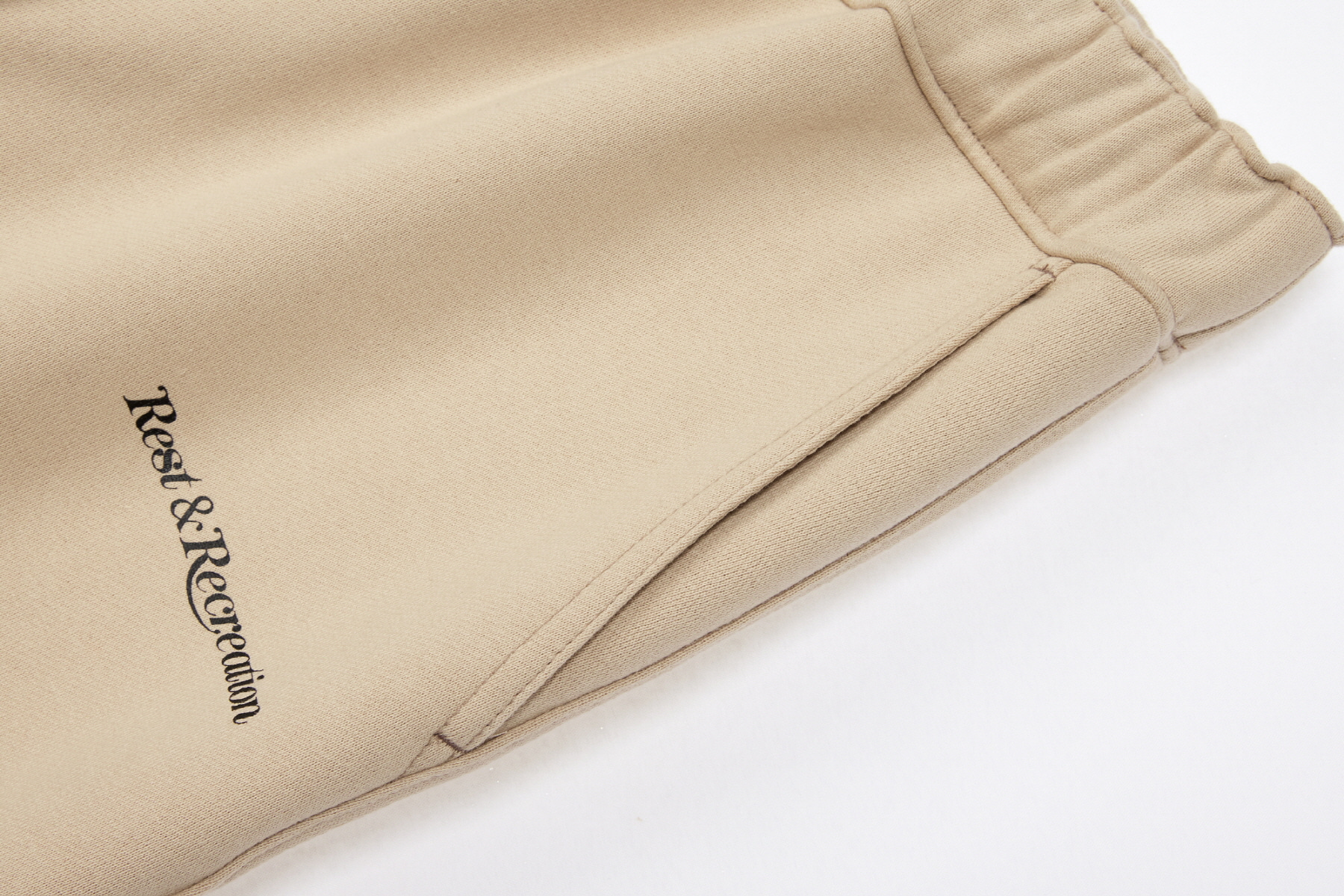 RR STITCH JOGGER PANTS - BEIGE - rest and recreation