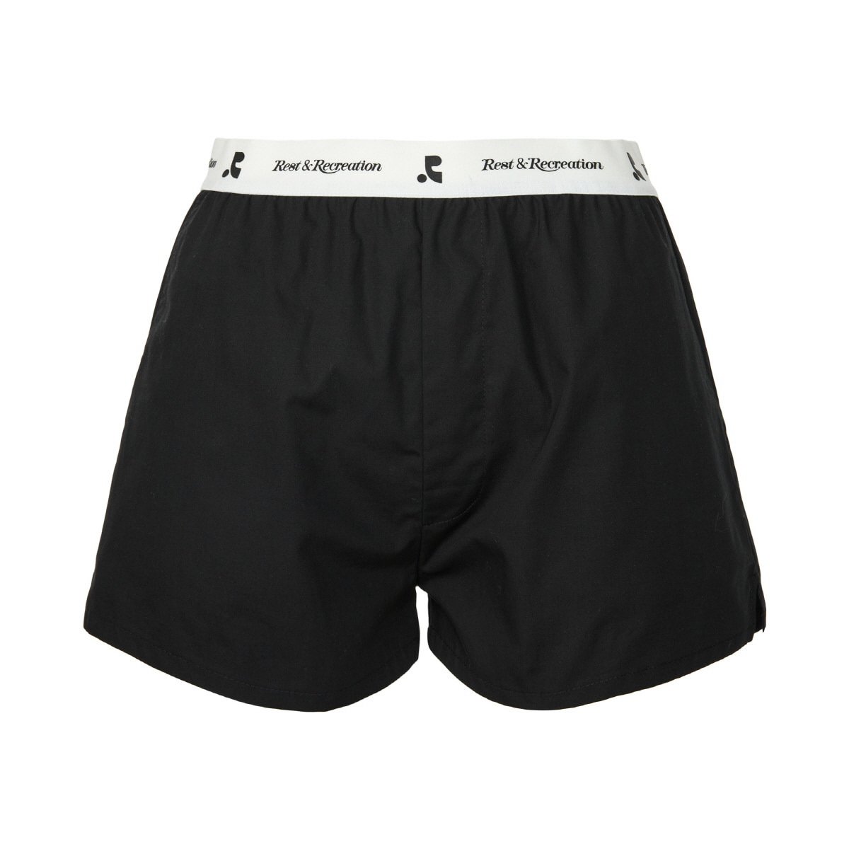 【韓国 Rest & Recreation】RR COTTON BOY SHORTS - WHITE,BLACK RR COTTON BOY SHORTS - BLACK - rest and recreation
