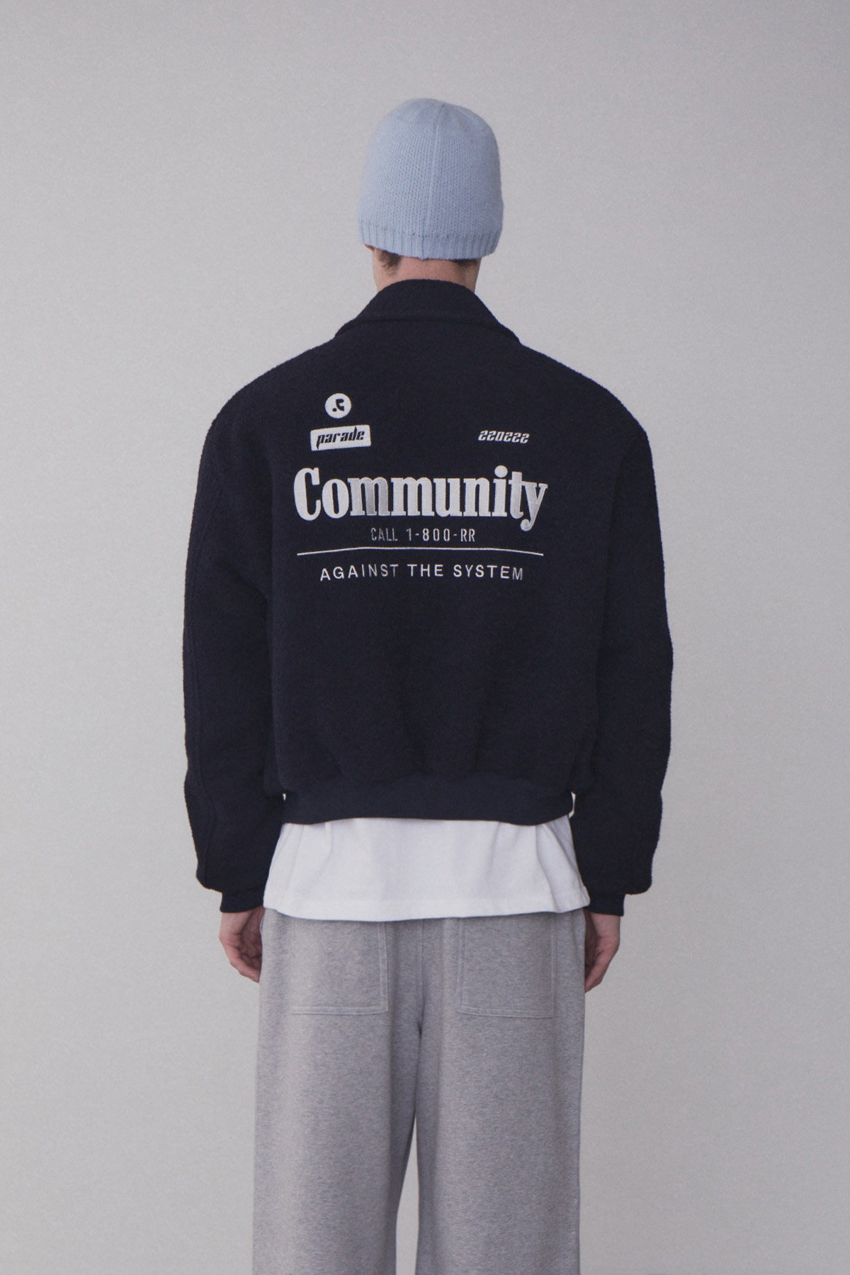 【Rest&Recreation】Seungkwan着用 RR COMMUNITY BOMBER JACKET Rest&Recreation】Seungkwan着用 RR COMMUNITY BOMBER JACKET