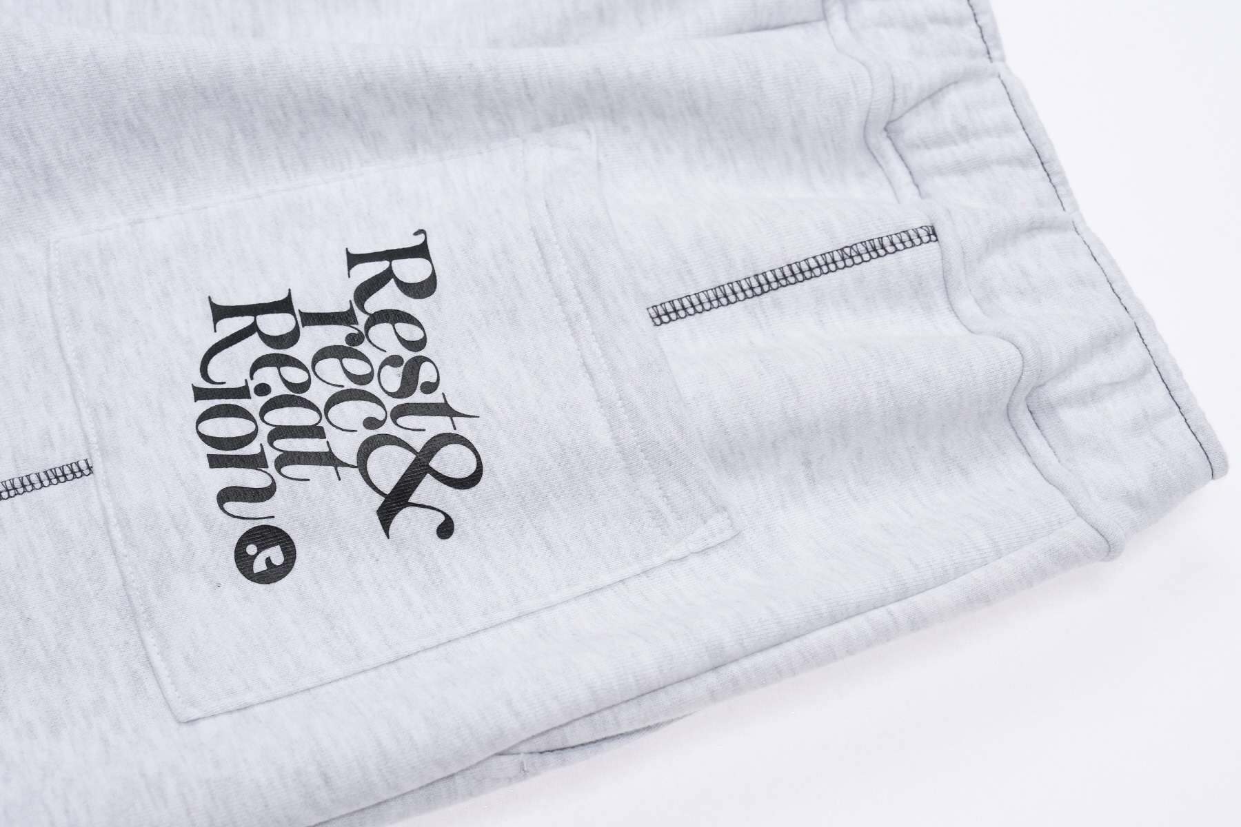 パンツ Rest & Recreation RR COLORATION SWEATPANTS (LIGHT GREY) RR COLORATION SWEATPANTS - LIGHT GREY - rest and recreation