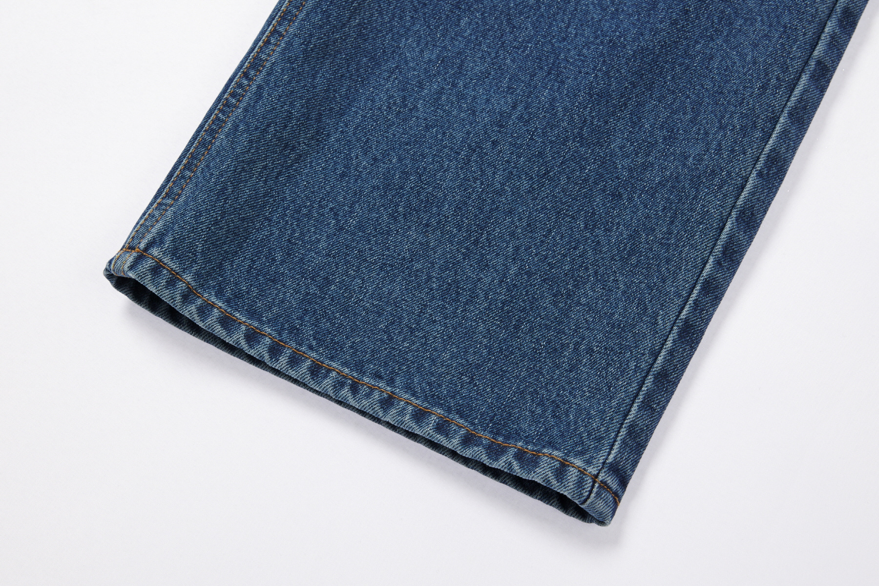 REST&RECREATION RR LOGO WIDE JEANS【送料/関税込】 MUSINSA公式 | REST&RECREATION RR LOGO WIDE JEANS BLUE